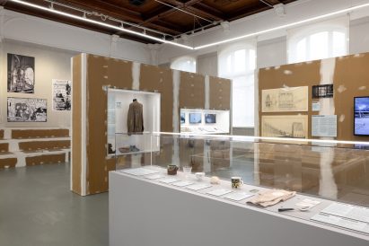 Installation photo of the Fix: Care and Repair exhibition at the Museum of Finnish Architecture and the Design Museum