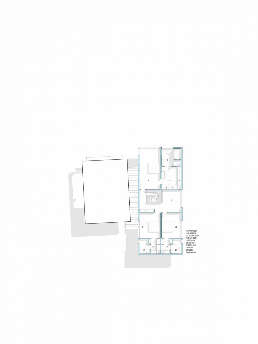 Second floor plan