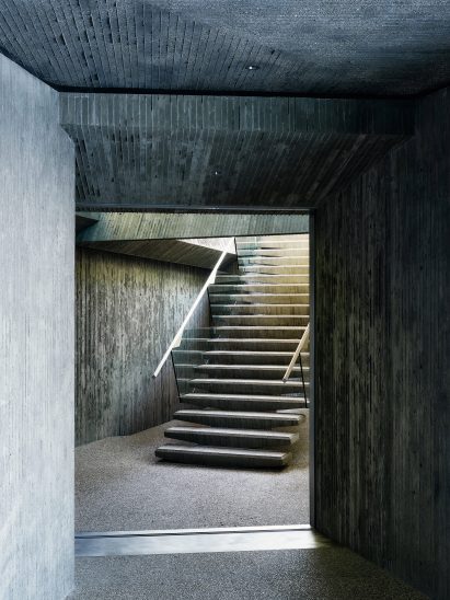 Stairwell in Goldstein entertainment complex