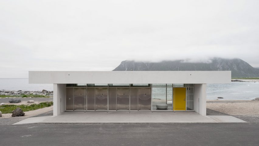 Brunstranda Service Building by Jørgen Tandberg Architecture and Vatn Architecture