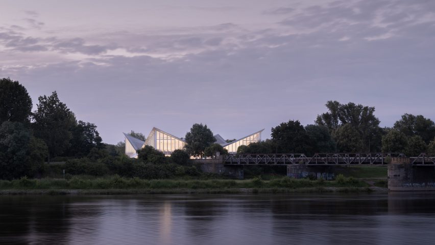 The Hyparschale Magdeburg refurbishment by GMP Architekten