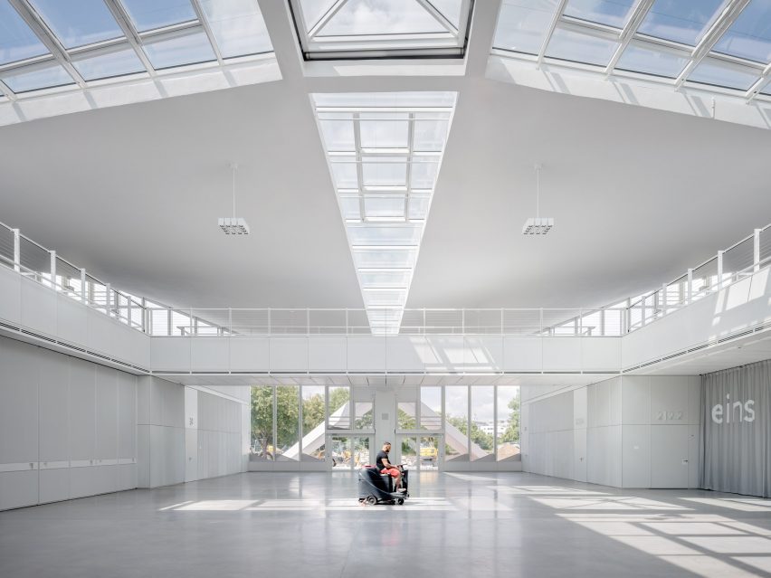 The Hyparschale Magdeburg refurbishment by GMP Architekten