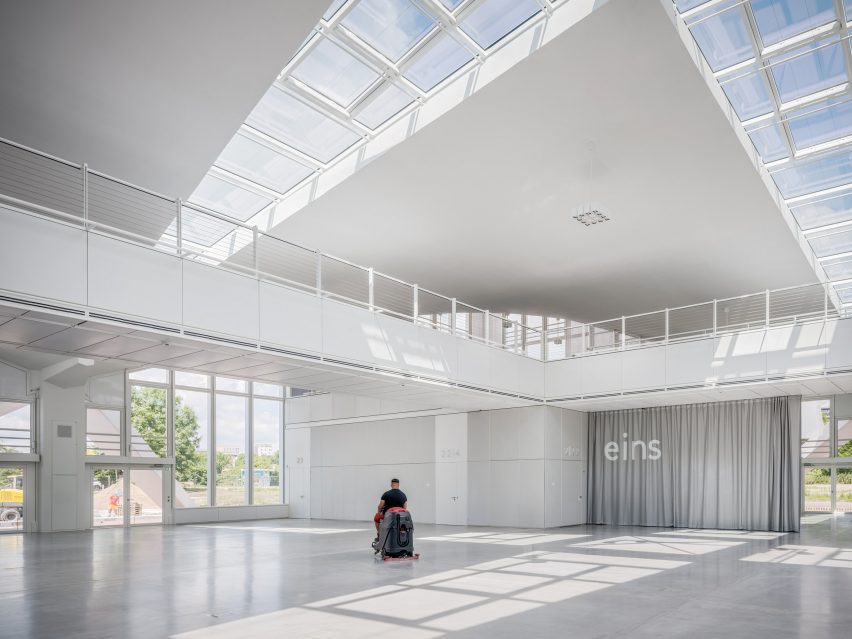 The Hyparschale Magdeburg refurbishment by GMP Architekten