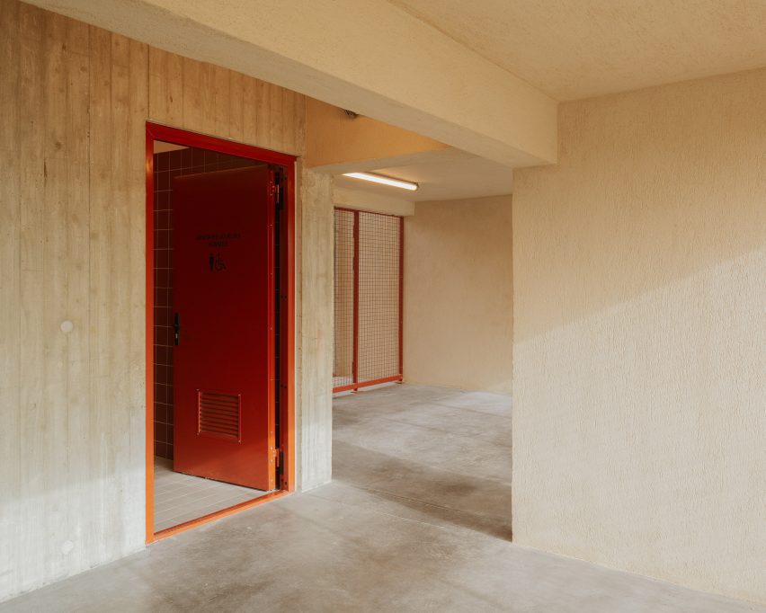 Jean Bouissou Stadium Stand by Baito Architectes and Atelier Pirollet Architectes