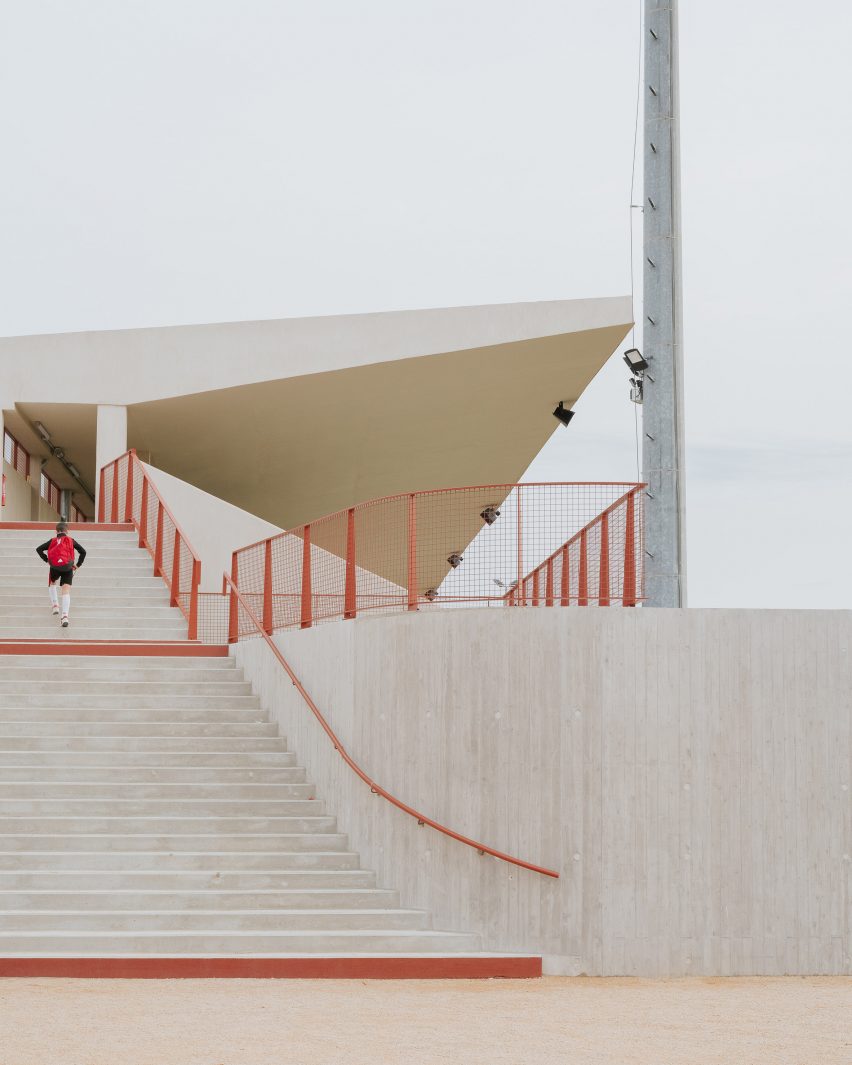 Jean Bouissou Stadium Stand by Baito Architectes and Atelier Pirollet Architectes