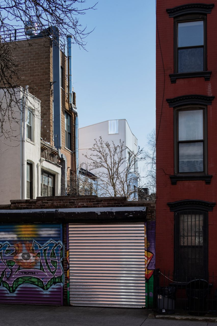 A small view of an apartment in Brooklyn