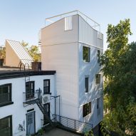 Metal extension to Brooklyn apartment