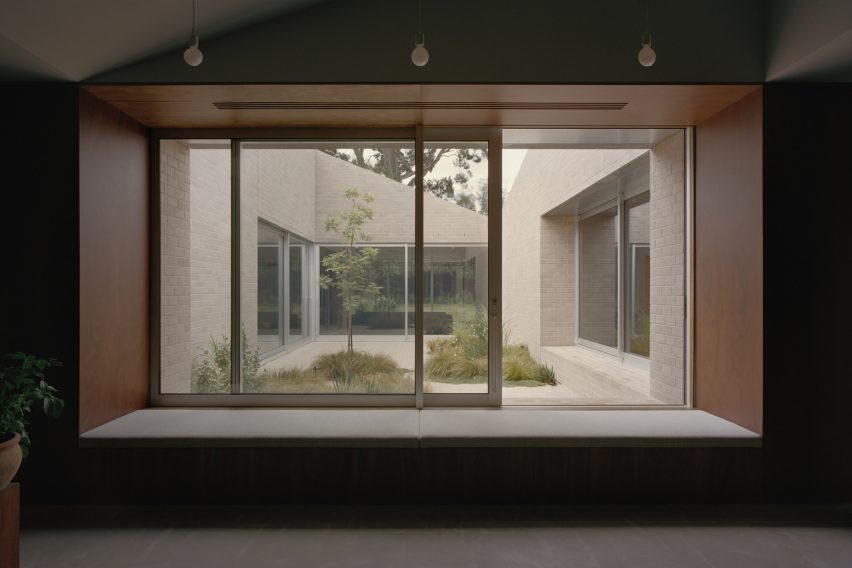 Interior window at Naples Street House by Edition Office