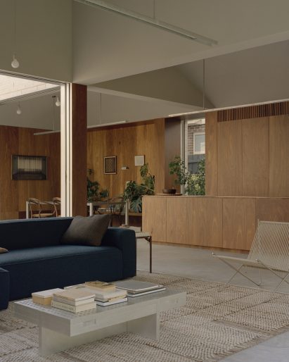 Interior of Naples Street House by Edition Office