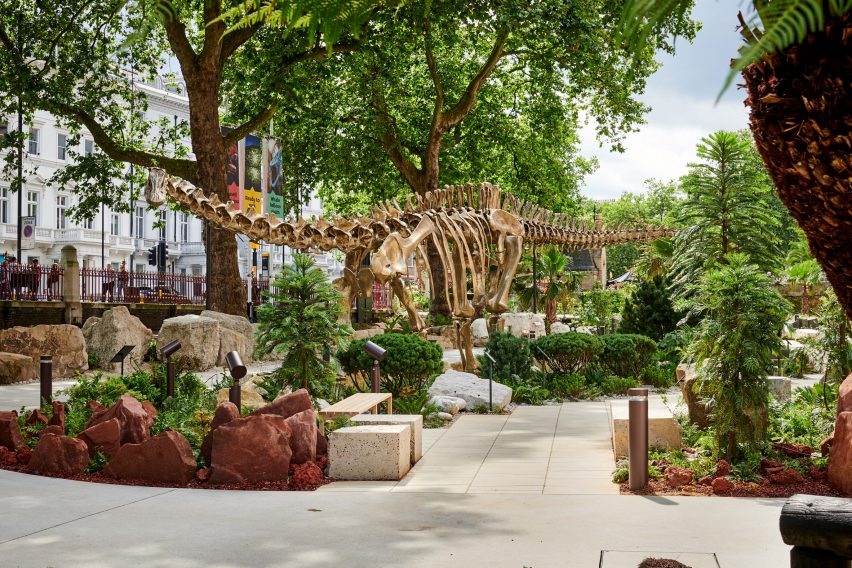 Natural History Museum gardens