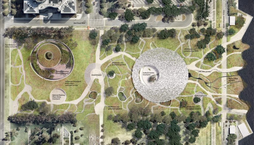 Plan of Ngurra: The National Aboriginal and Torres Strait Islander Cultural Precinct