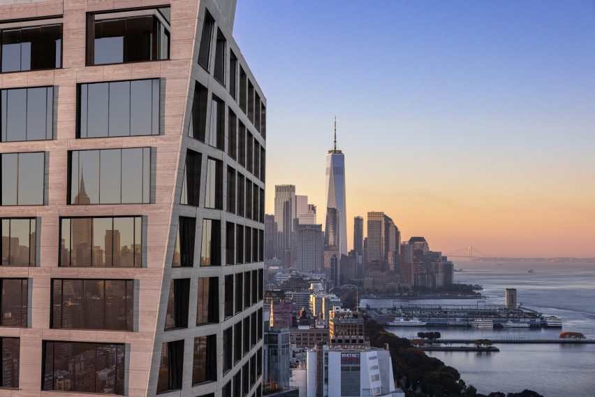 Two skyscrapers in New York City