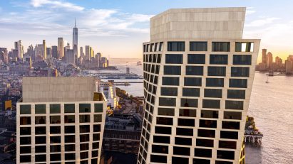 Two skyscrapers in New York City