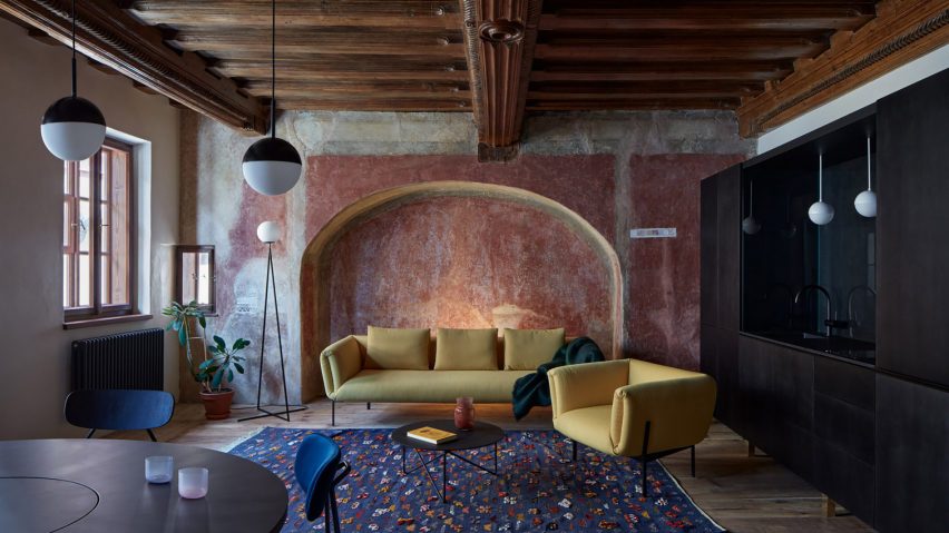 Ten interiors with exposed structural ceiling beams