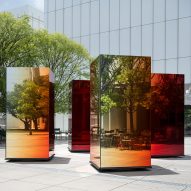 Ombre sculpture