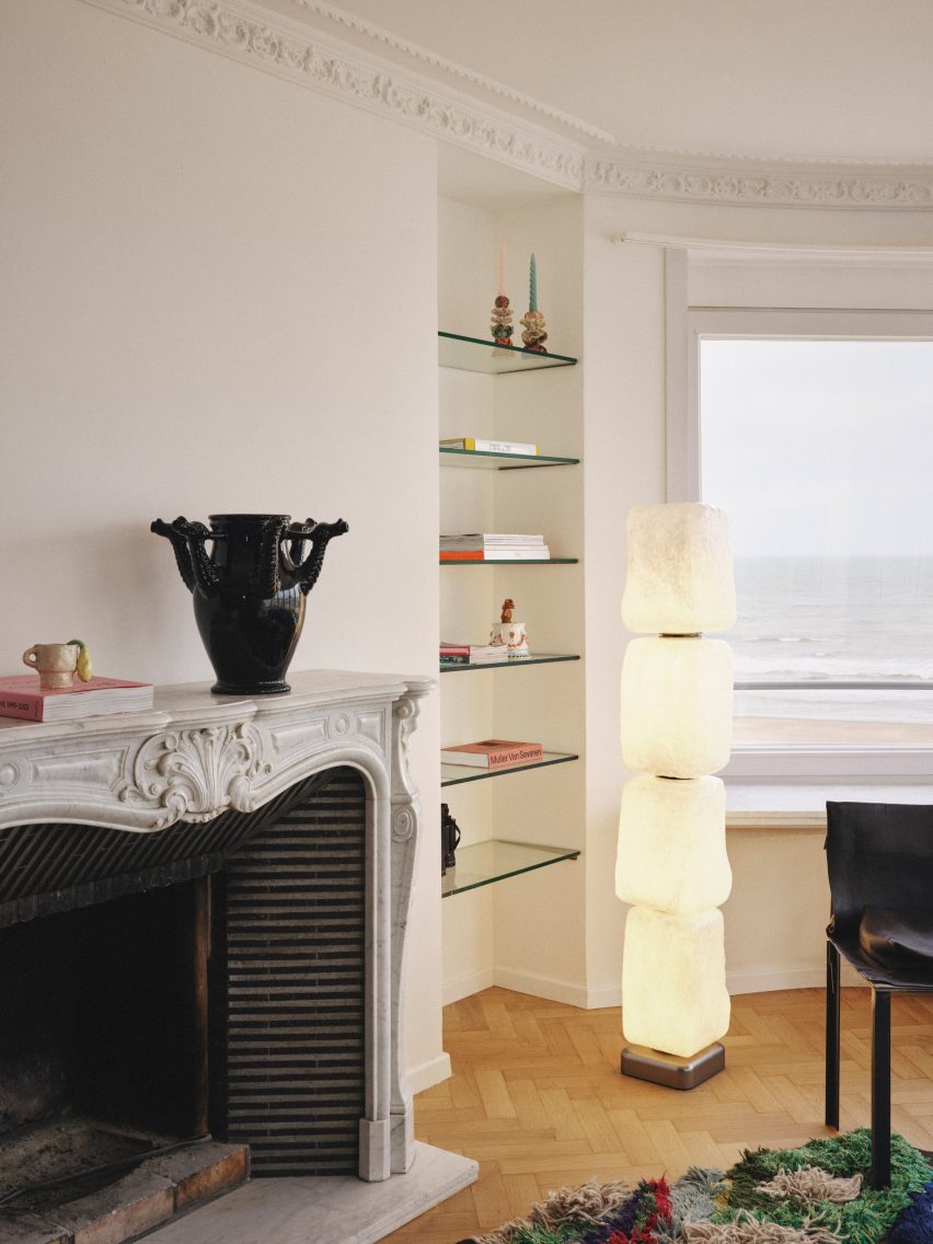 Living and dining room in Paradis Apartment