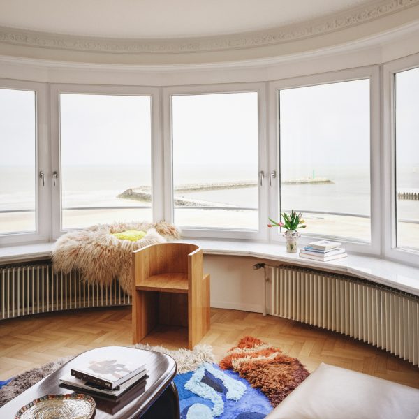 Living and dining room in Paradis Apartment