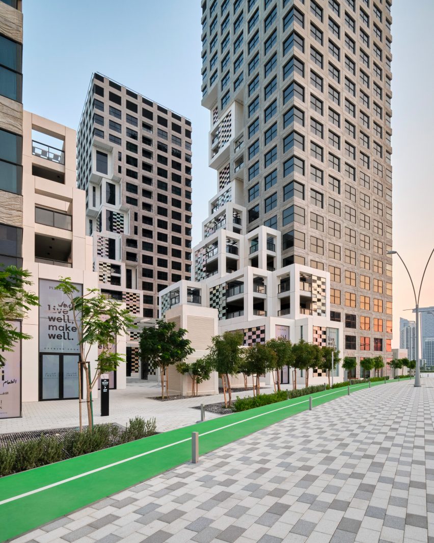 Pixel housing by MVRDV in Abu Dhabi