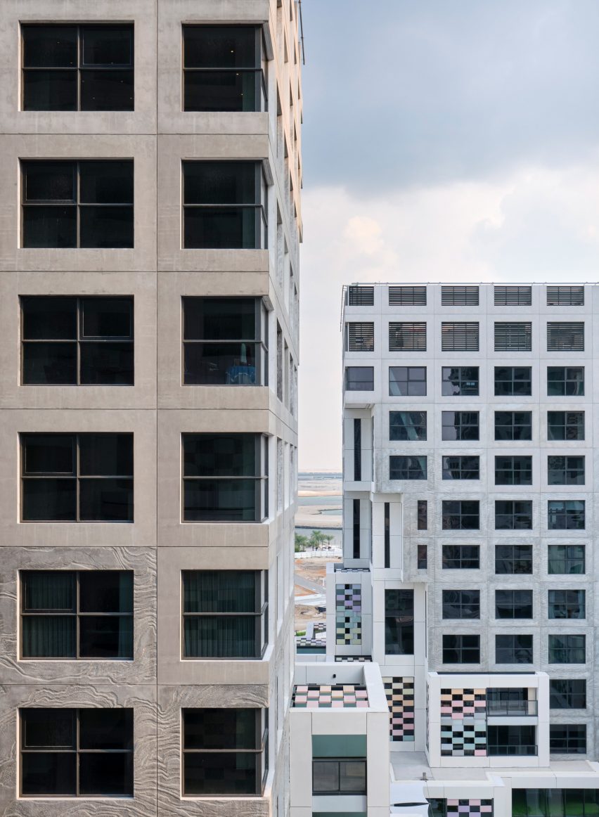 Pixel housing by MVRDV in Abu Dhabi