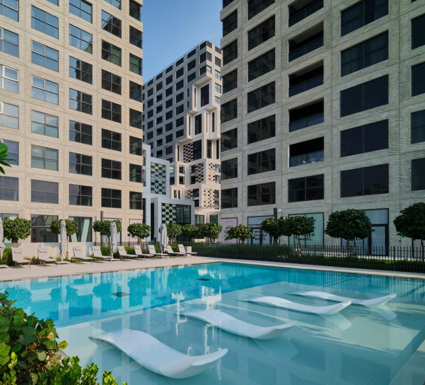Pixel housing by MVRDV in Abu Dhabi