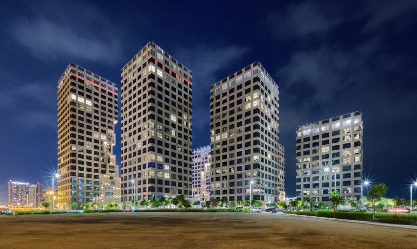 Pixel housing by MVRDV in Abu Dhabi