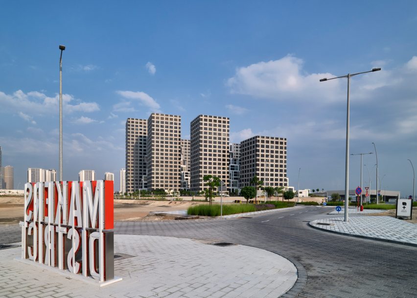 Pixel housing by MVRDV in Abu Dhabi