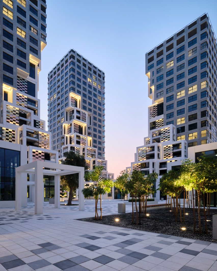 Pixel housing by MVRDV in Abu Dhabi