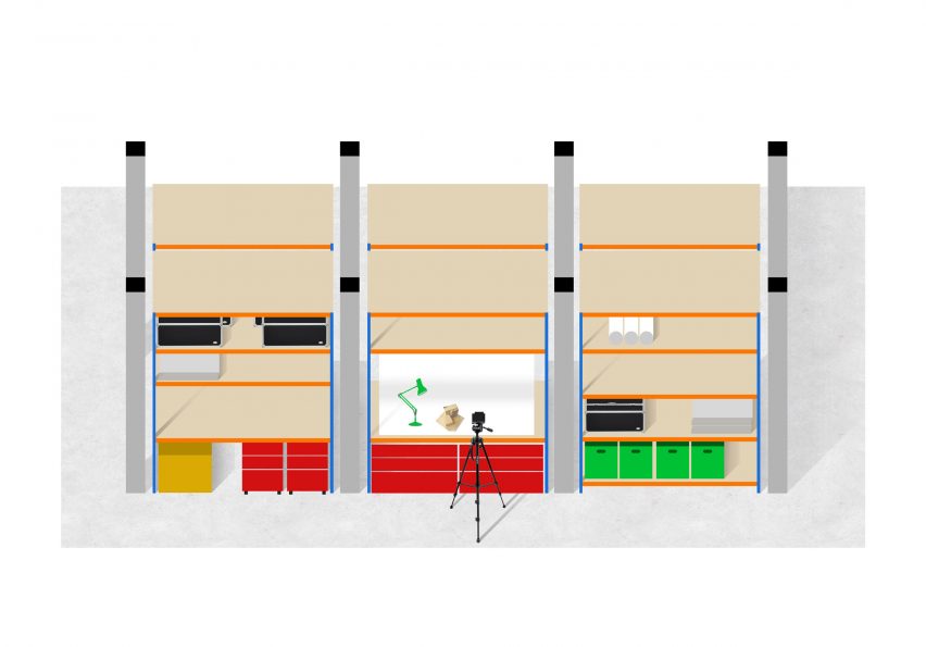 Plan of University of Kent building by Sam Jacob Studio
