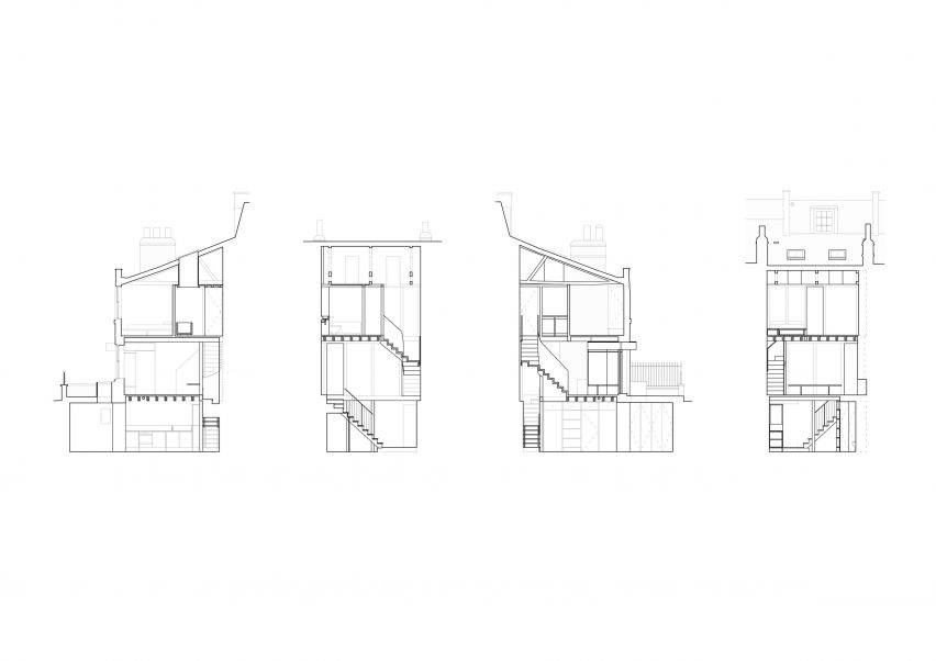 Section of Bough Terrace by Tuckey Design Studio