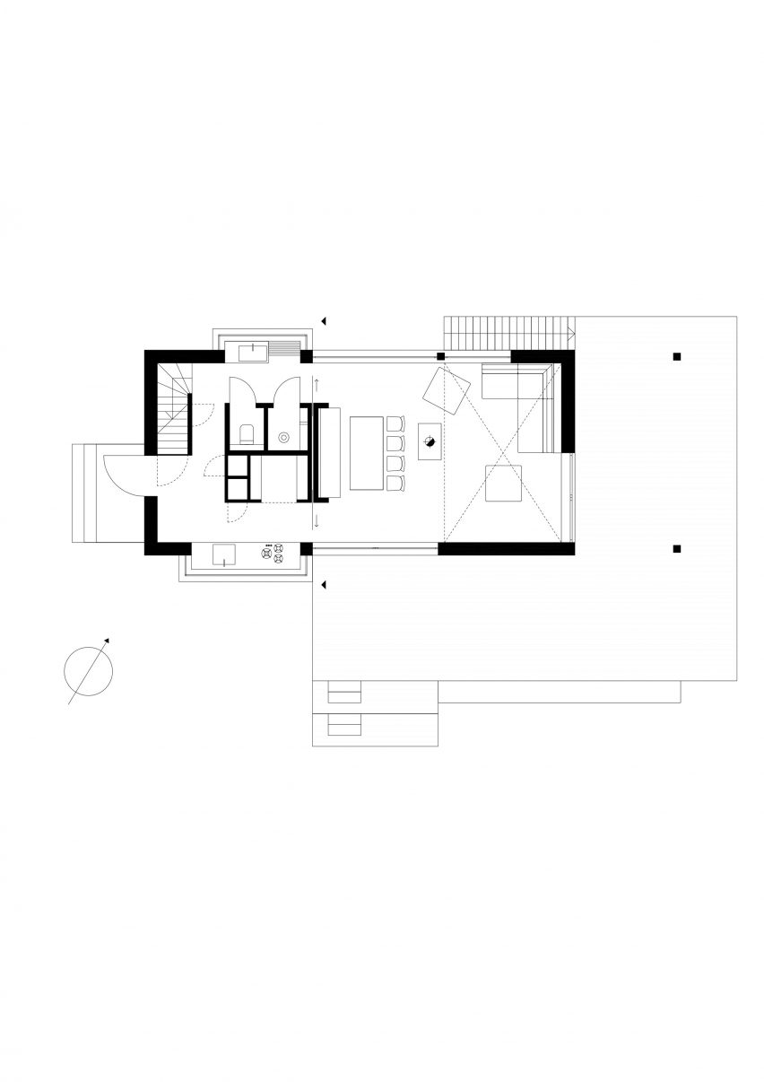 Plan of Põro House by Hanna Karits and Mari Hunt