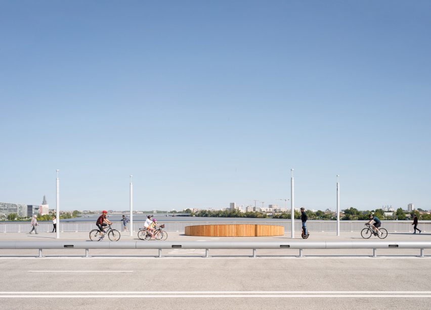 Simone Veil Bridge in Bordeaux by OMA