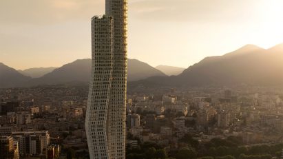 Bond Tower in Tirana by OODA