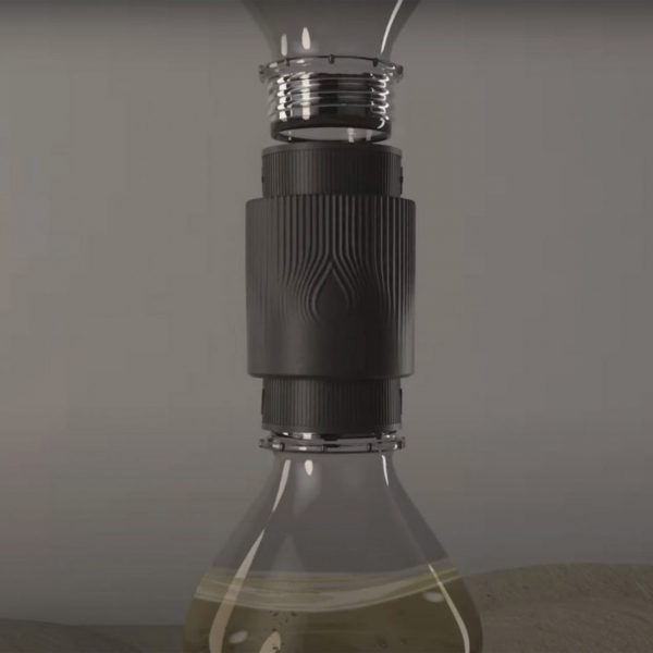 Filter Caps transform bottles into handheld water treatment system