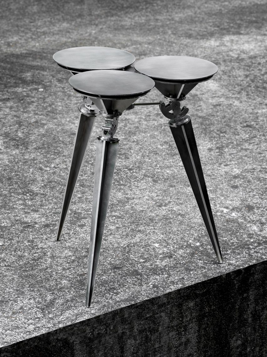 Chul-02 Cone Stool by Sukchulmok