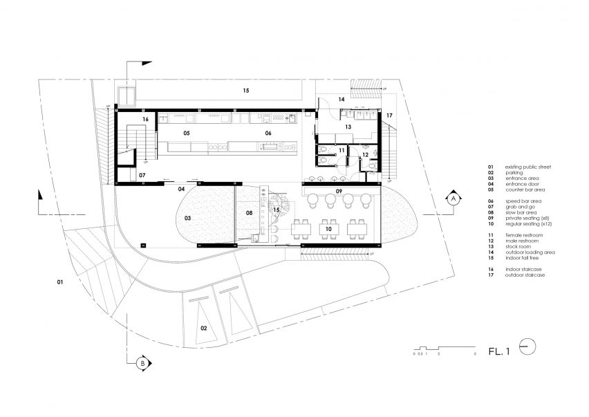Plan of French Kitsch III by Touch Architect