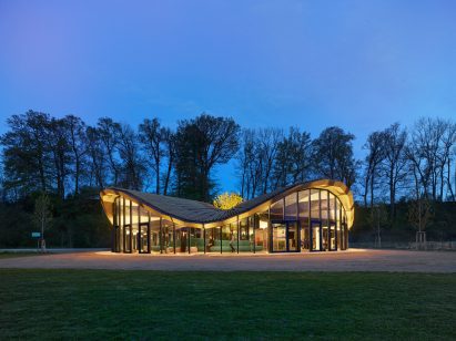 Hybrid Flax Pavilion by the University of Stuttgart