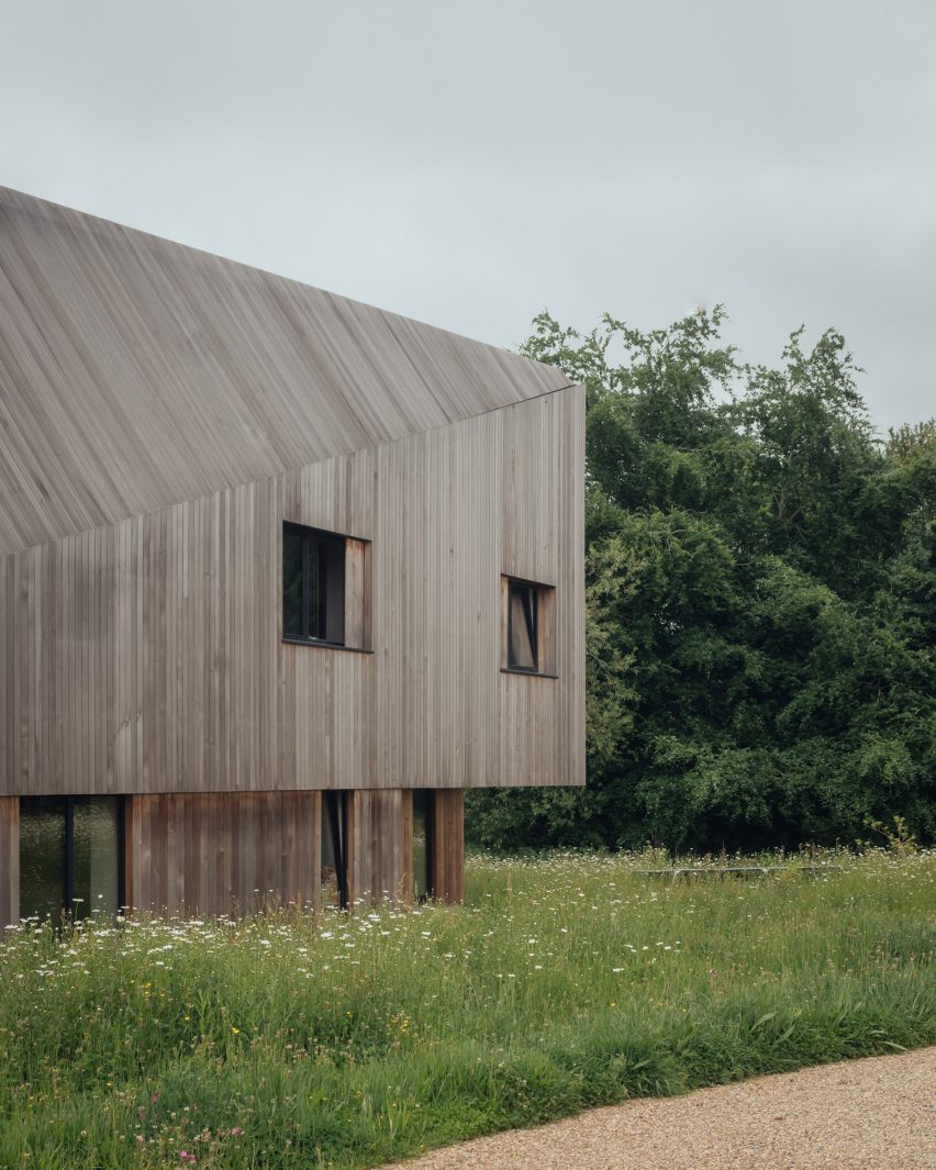 Timber-clad off-grid home by Studio Bark