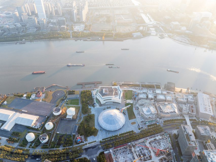 West Bund Art Center by Schmidt Hammer Lassen