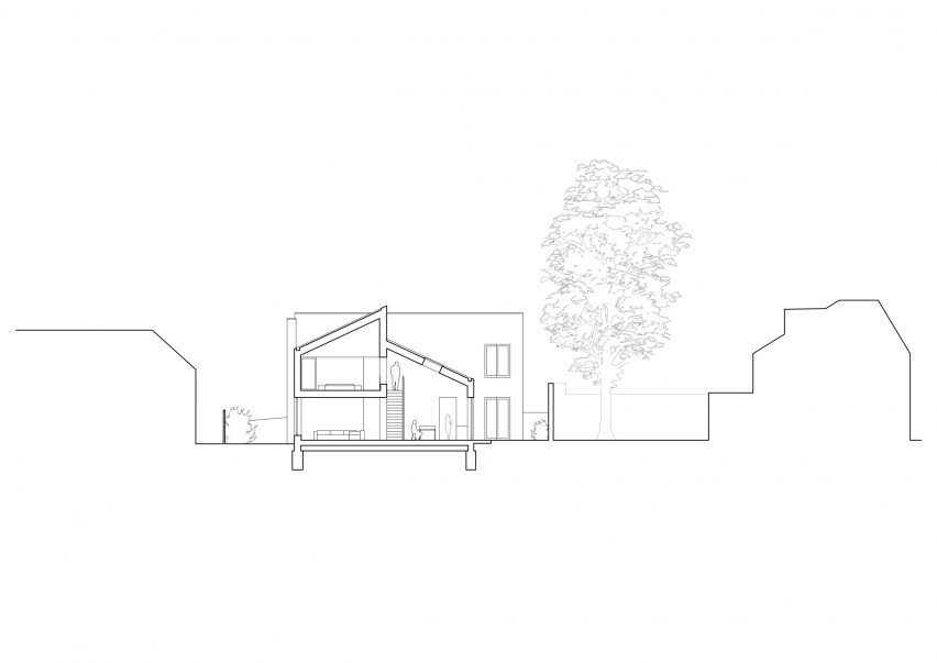 Section of House in Wimbledon by Erbar Mattes