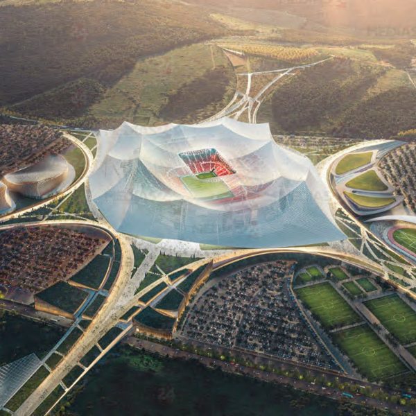 World's largest football stadium: Grand Stade Hassan II stadium