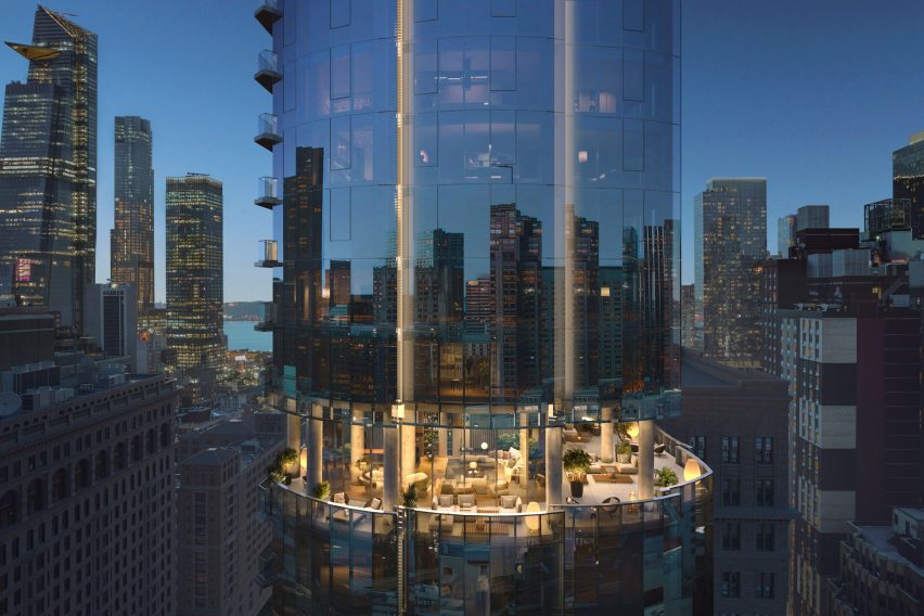 Skyscraper in Manhattan