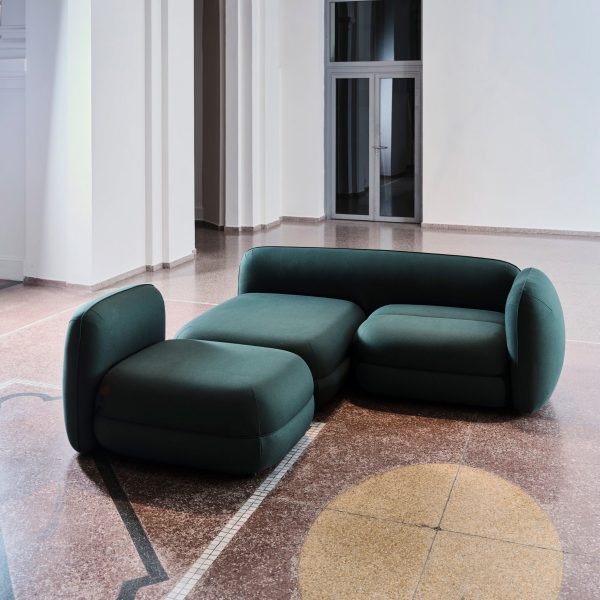 Photo of green sofa