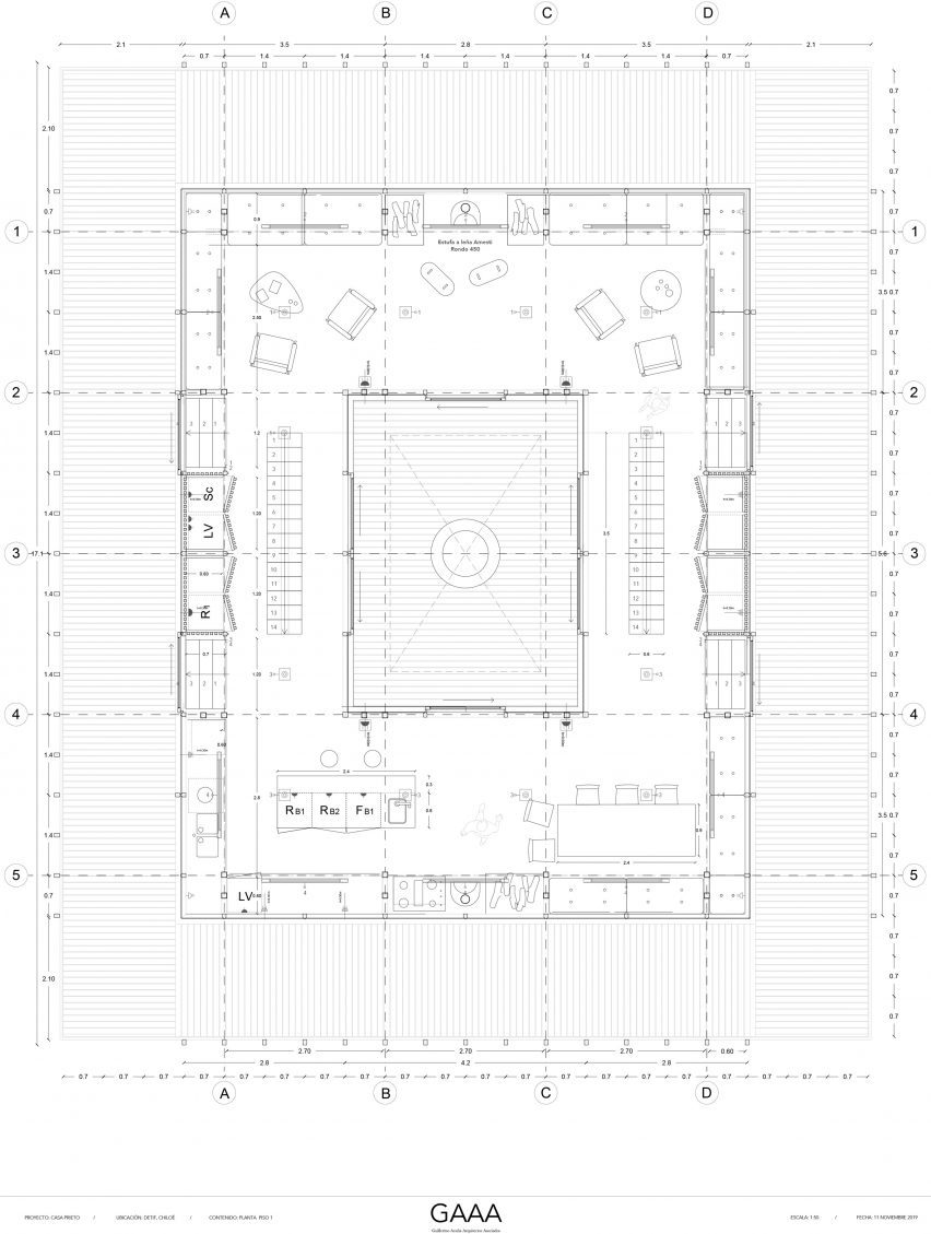 Level one floor plan