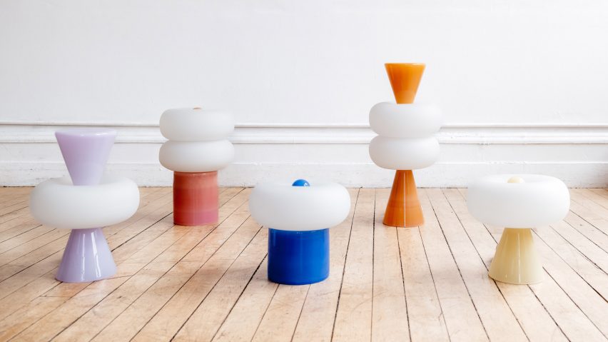 Photo of colourful design objects