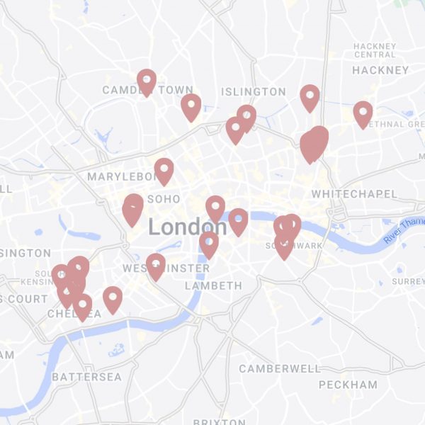 London Design Festival 2024 map