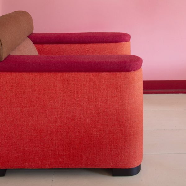 Photo of a fabric sofa