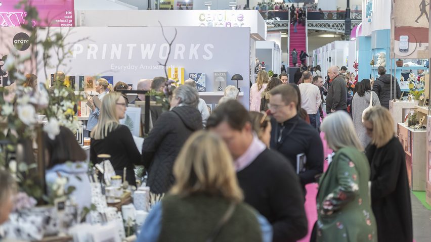 Photo of people at Top Drawer trade show