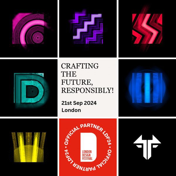 Graphic for Designers' Pledge: Crafting the future, responsibly!