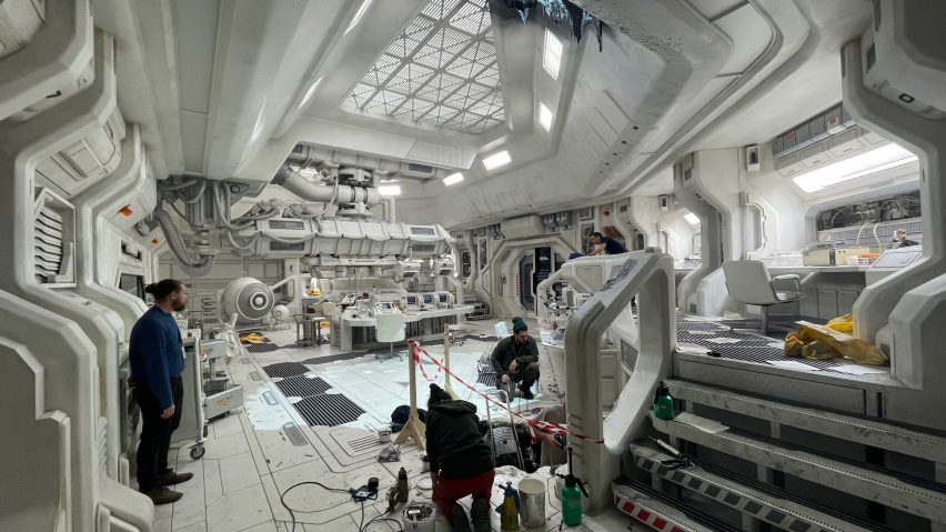 Alien: Romulus set by Naaman Marshall