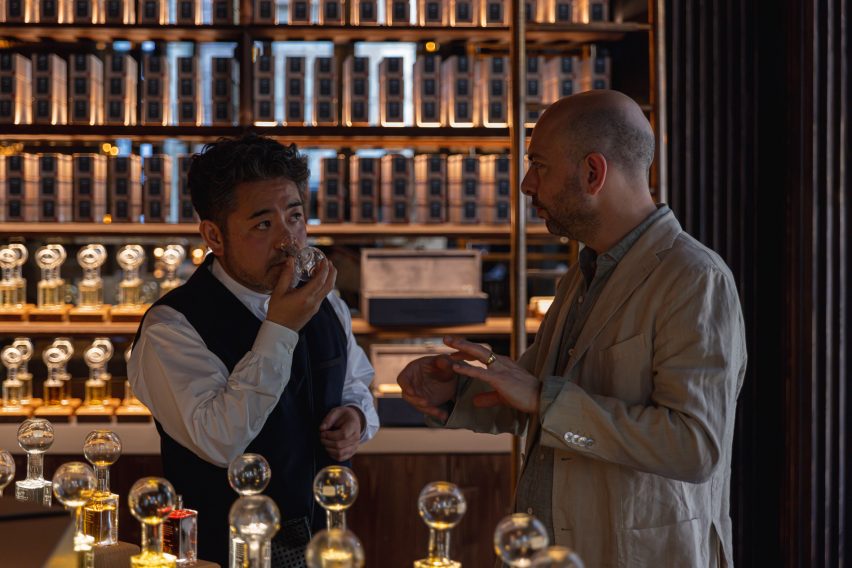 Ambientec and Fuiguia 1833 Scent of Light exhibition at Milan design week 2024
